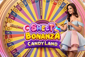 Sweet Bonanza CandyLand by Pragmatic Play, showcased at nl-lalabet.nl – game logo